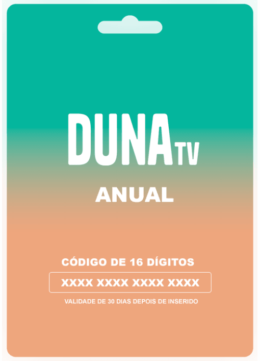 Gift Card Duna - Anual